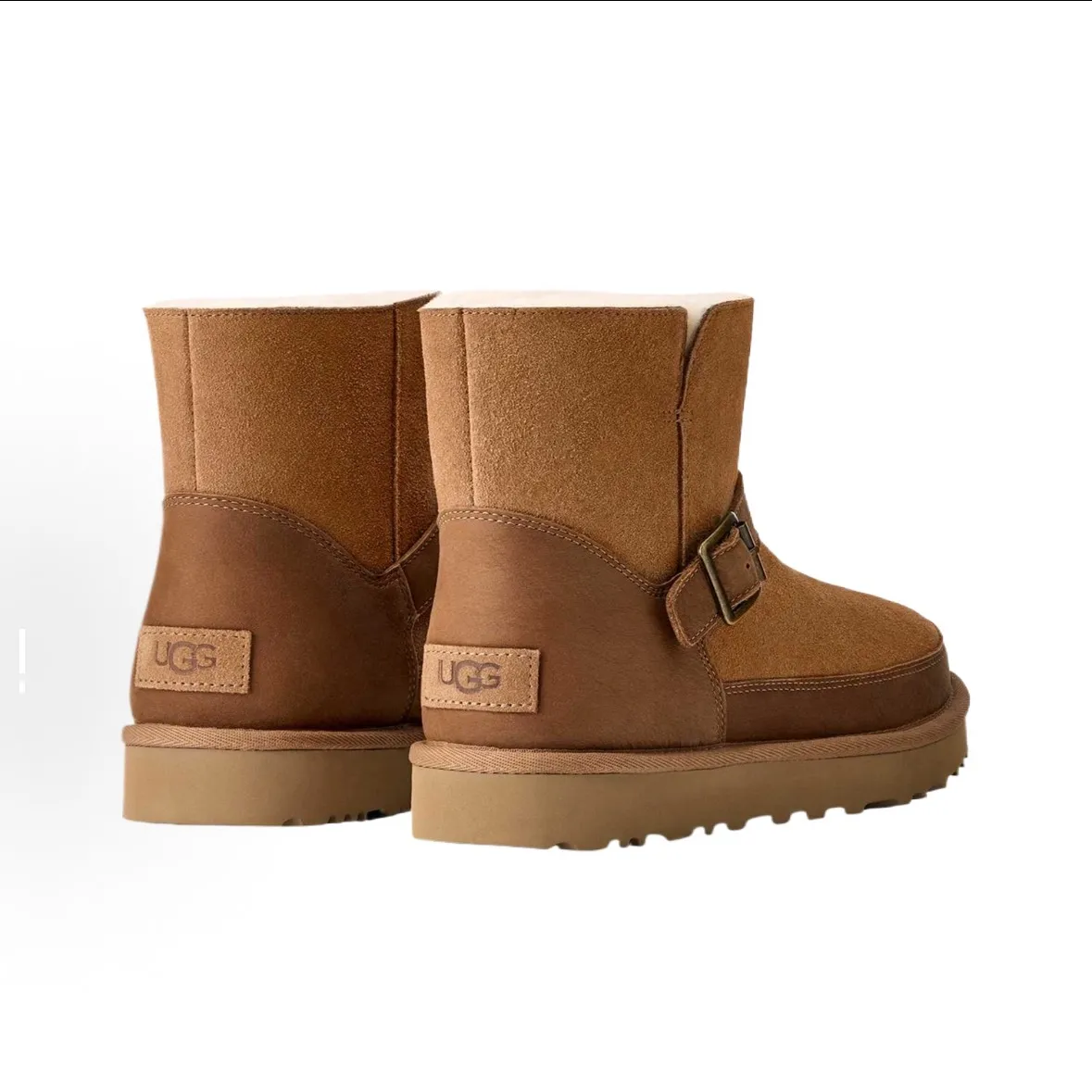 Guangzhou top version ❗ Local 💰560 UGG Classic Novelty cow split leather, warm, simple and versatile, snow boots for women